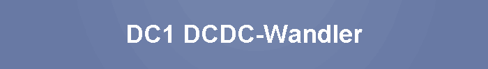 DC1 DCDC-Wandler